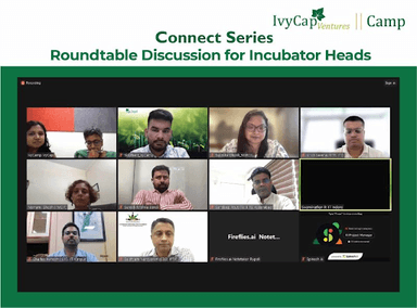 Connect Series - Roundtable Discussion for Incubator Heads